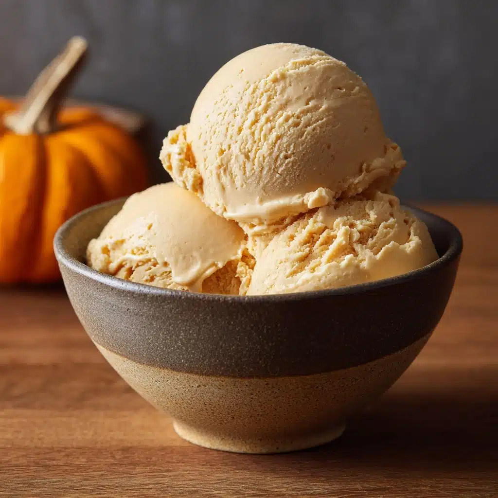 Pumpkin Peanut Butter Doggy Ice Cream Recipe - Recipe Image