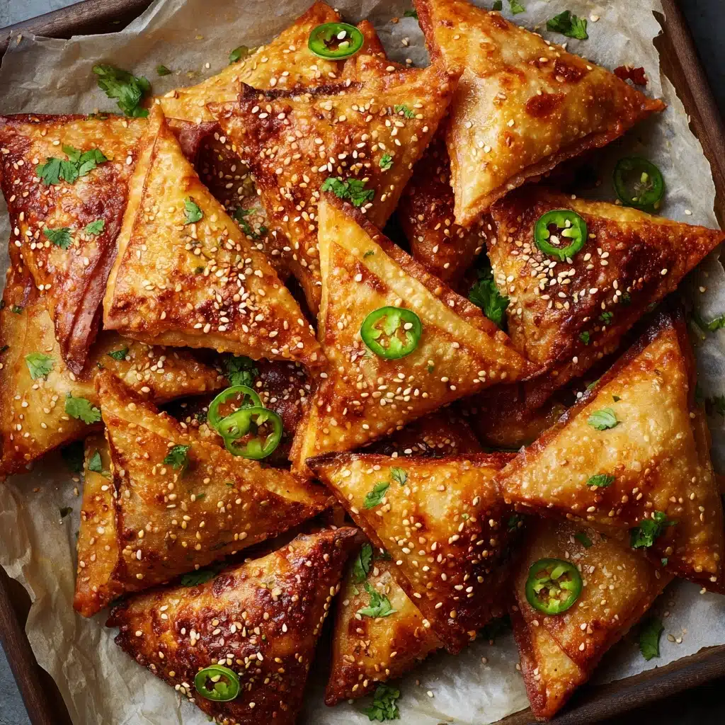 Crispy Jalapeño Corn Wontons Recipe - Recipe Image