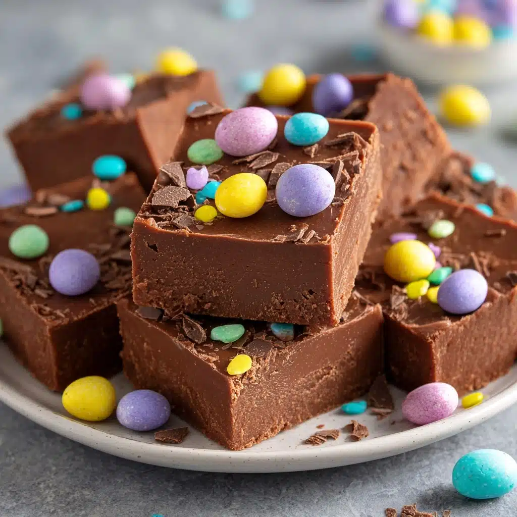 Easter Chocolate Fudge Recipe - Recipe Image