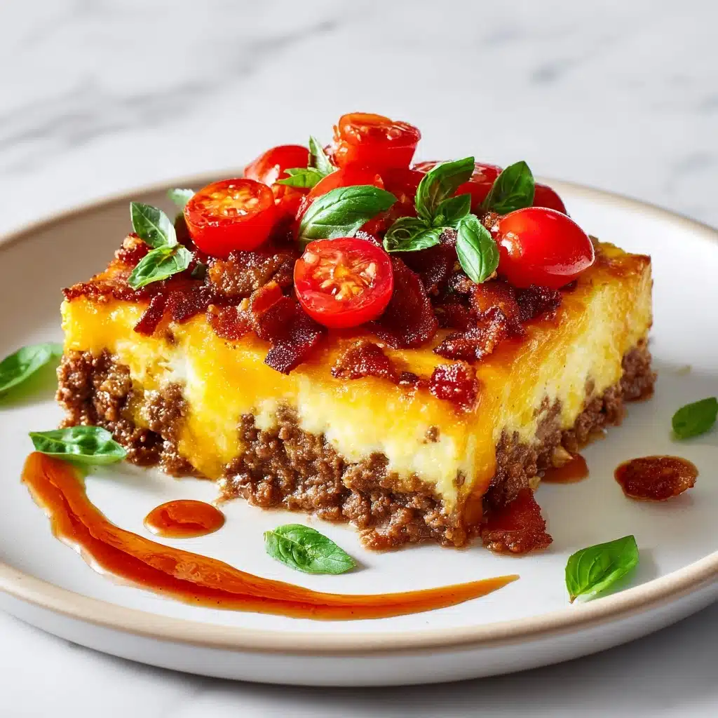 Cheeseburger Pie Recipe - Recipe Image