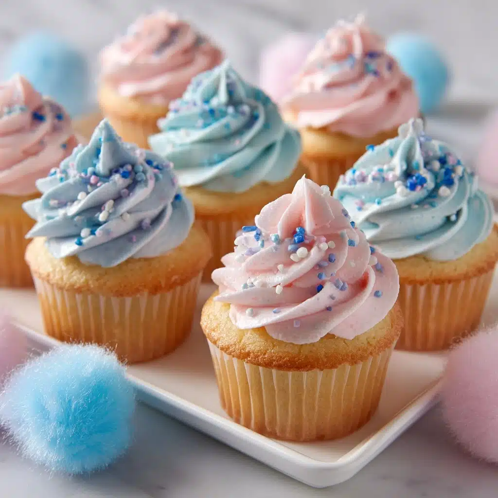 Cotton Candy Cupcakes Recipe