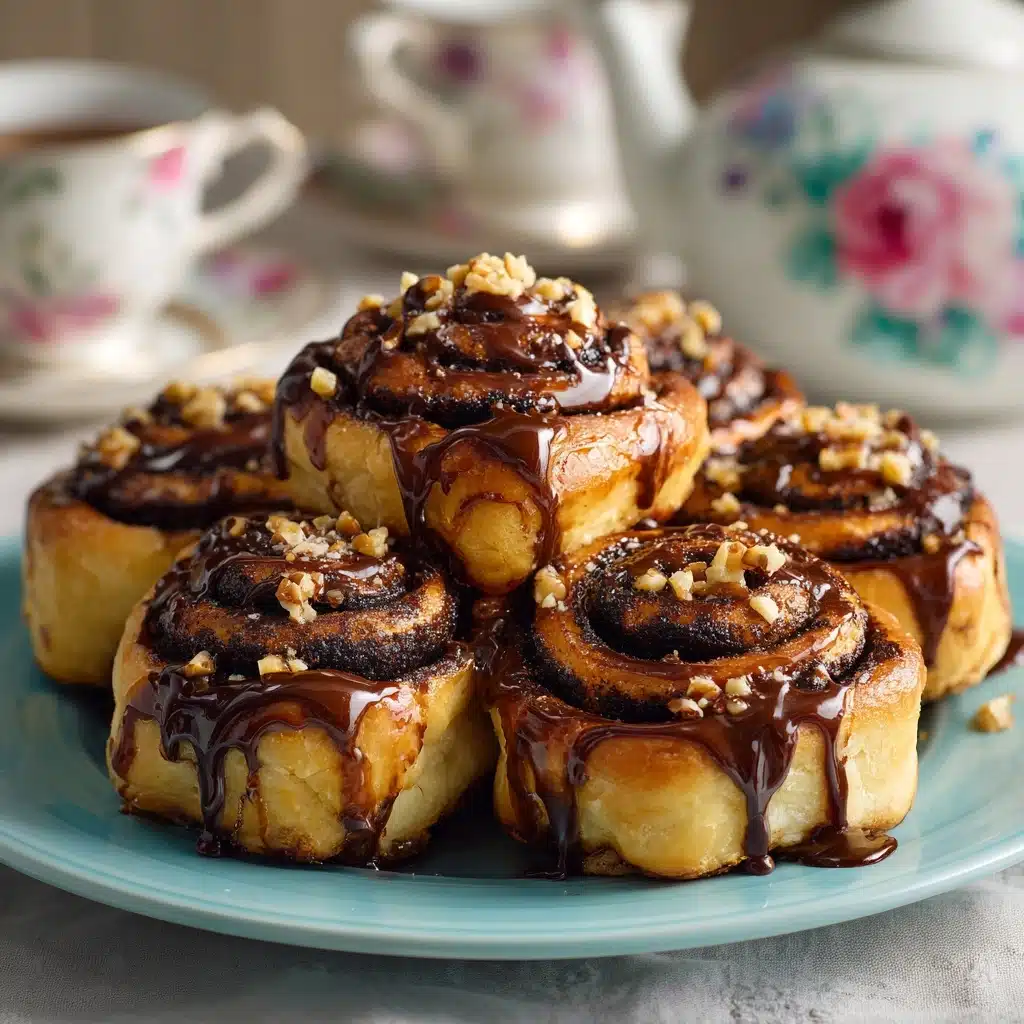 Twist & Shout Chocolate Hazelnut Rolls Recipe - Recipe Image