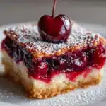 Sweet Cherry Pie Bars Recipe