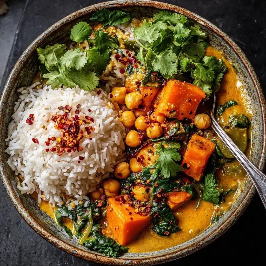Sweet Potato and Chickpea Curry Recipe - Recipe Image