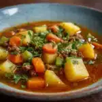 Easy Vegetable Beef Soup Recipe