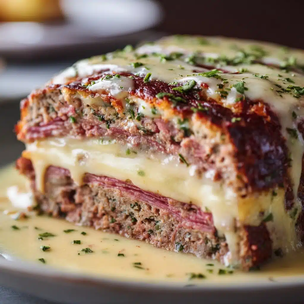 Chicken Cordon Bleu Meatloaf Recipe - Recipe Image