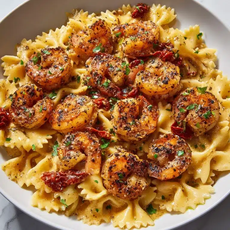 Creamy Garlic Shrimp Pasta Recipe