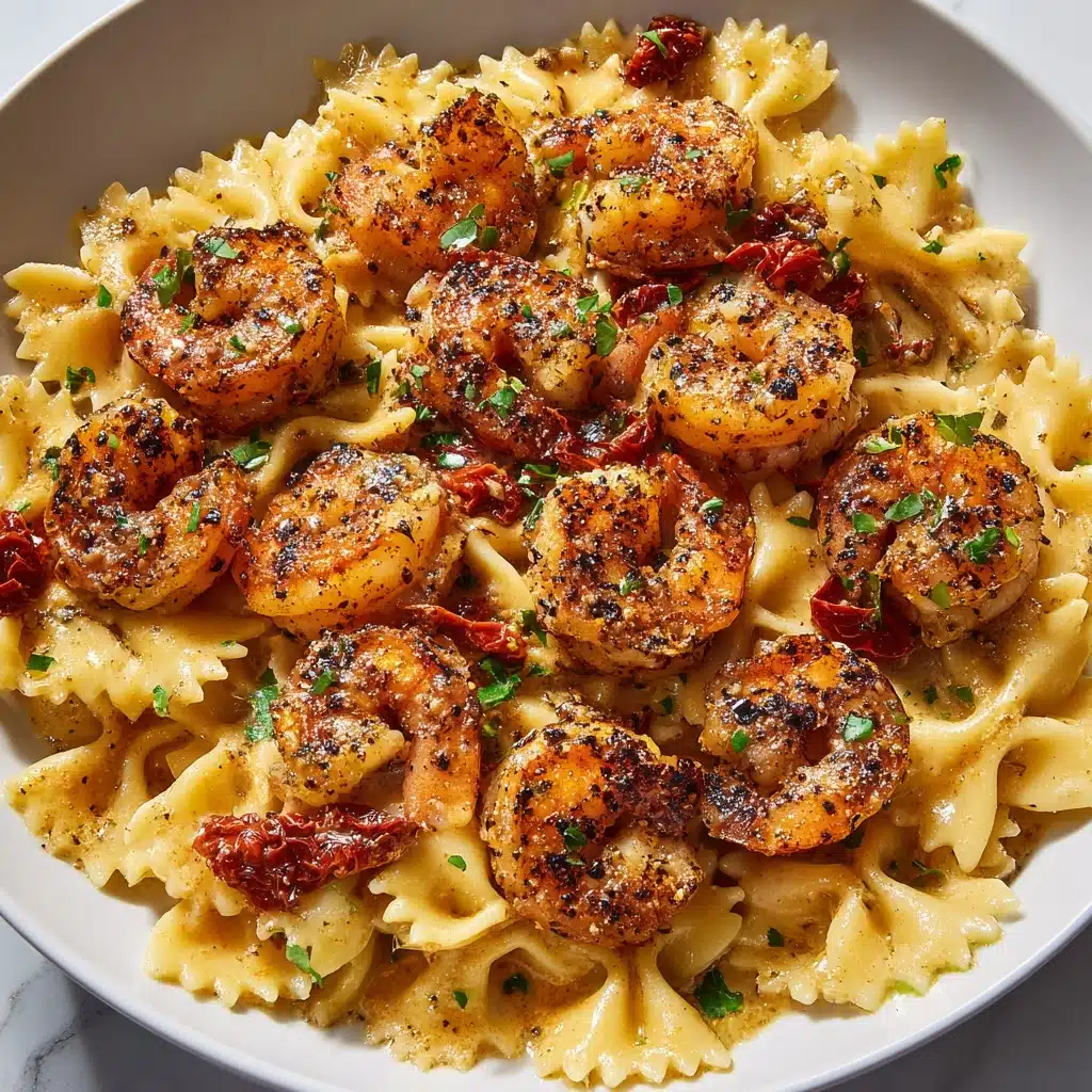 Creamy Garlic Shrimp Pasta Recipe - Recipe Image