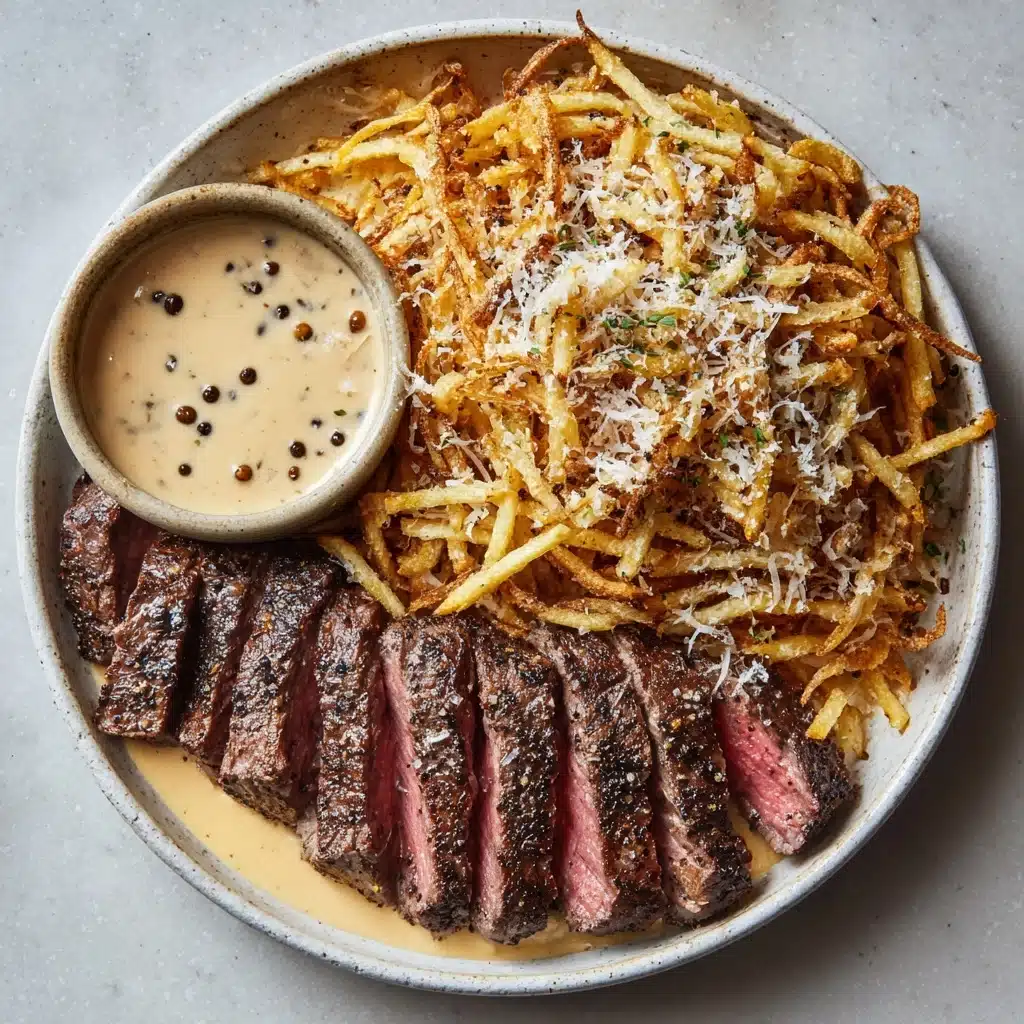 Steak Frites Au Poivre Recipe
