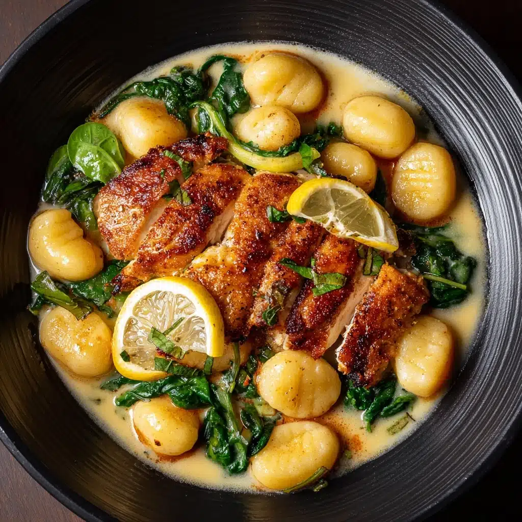 Lemon Chicken Gnocchi Dish Recipe - Recipe Image