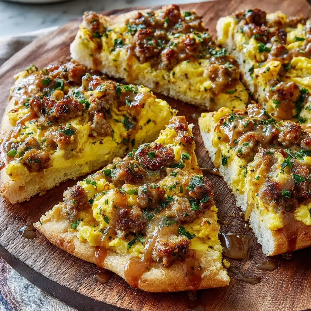 English Muffin Breakfast Pizza Recipe - Recipe Image