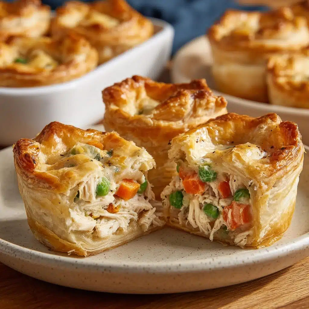 Mini Chicken Pot Pie with Grands Biscuits Recipe - Recipe Image