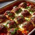 Dump and Bake Meatball Casserole Recipe