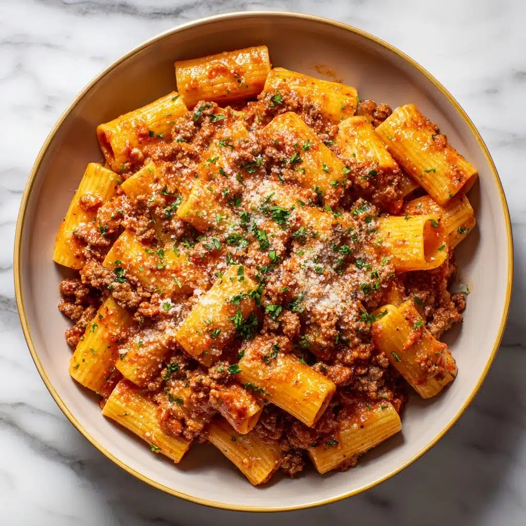 Creamy Rigatoni with Boursin Cheese Recipe - Recipe Image
