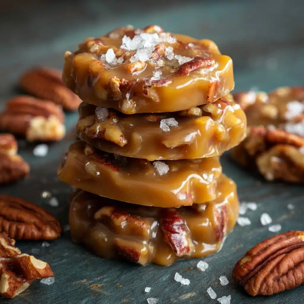 No-Bake Coconut Pecan Praline Cookies Recipe - Recipe Image