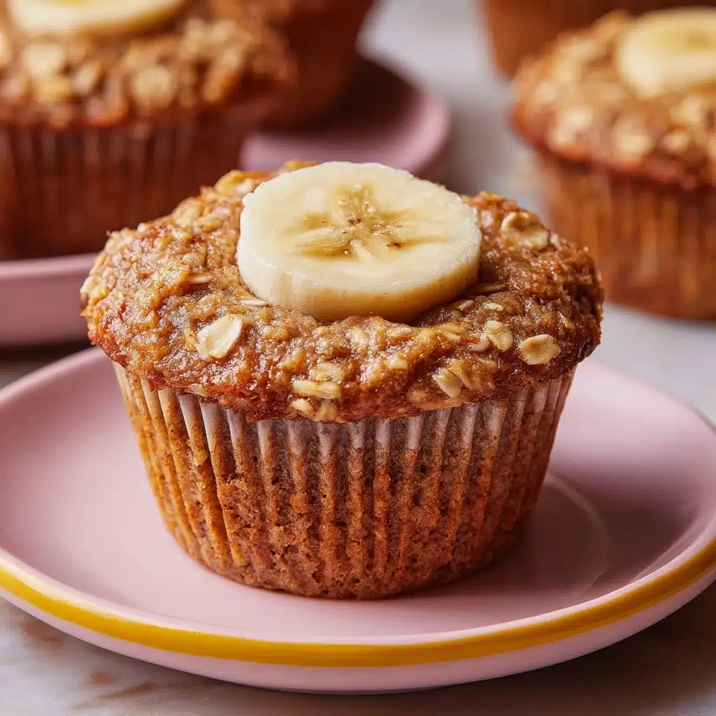 Banana Oatmeal Muffins Recipe - Recipe Image