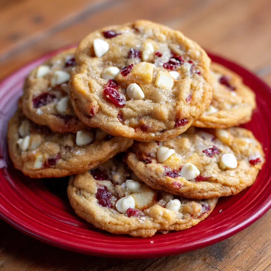 White Chocolate Cranberry Cookies Recipe - Recipe Image