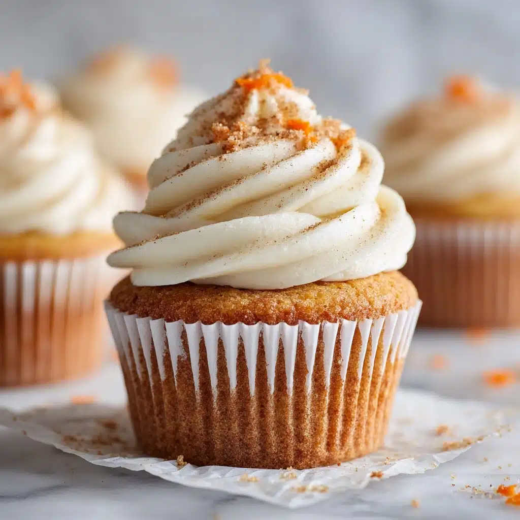 Super Moist Carrot Cake Cupcakes Recipe - Recipe Image