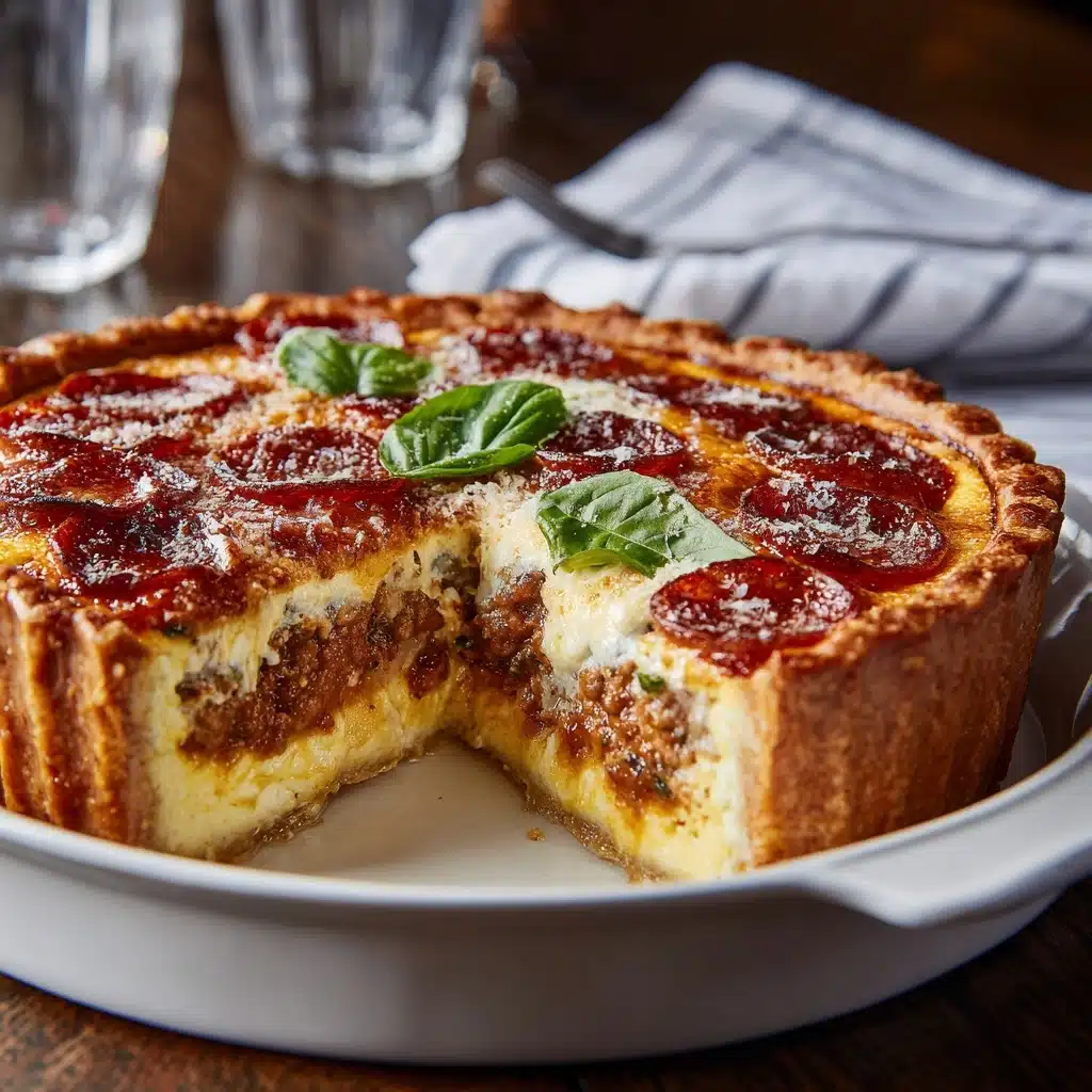 Hearty Pizza Pie Recipe - Recipe Image