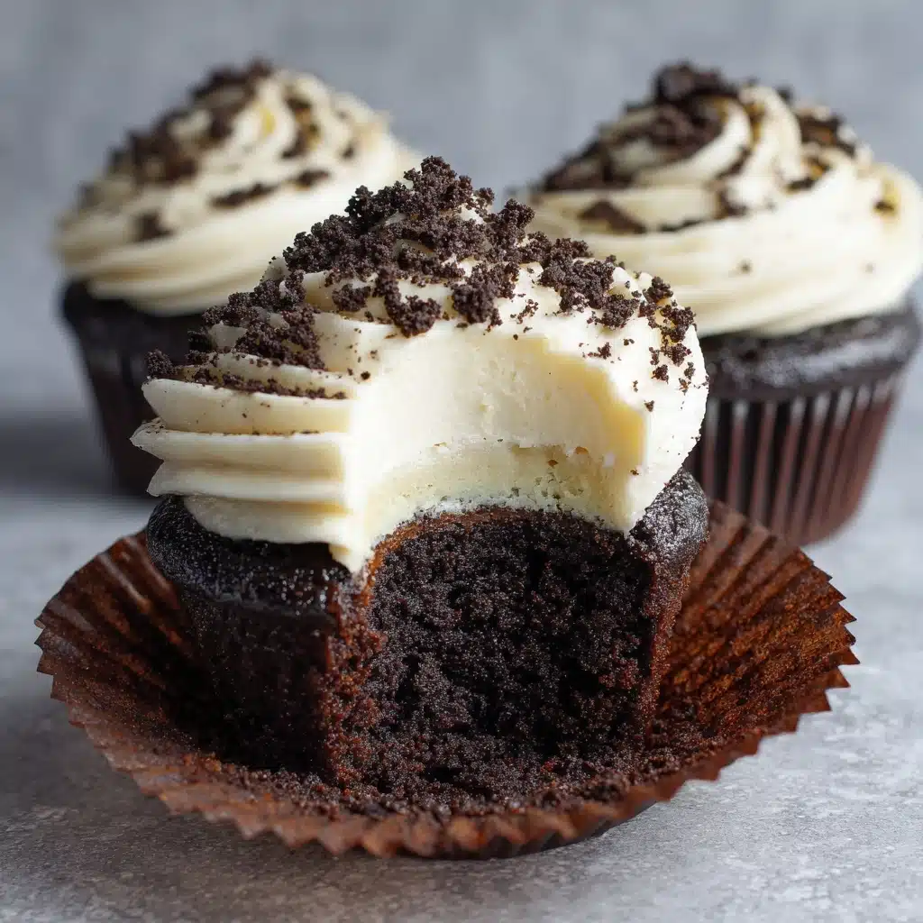 Creamy Chocolate Cupcakes Recipe - Recipe Image