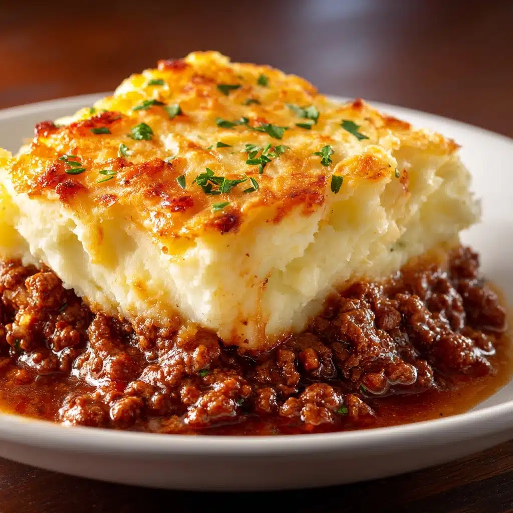 Cheddar Bay Ground Beef Cobbler Recipe - Recipe Image