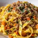 One-Pot Creamy Beef and Garlic Butter Pasta Recipe