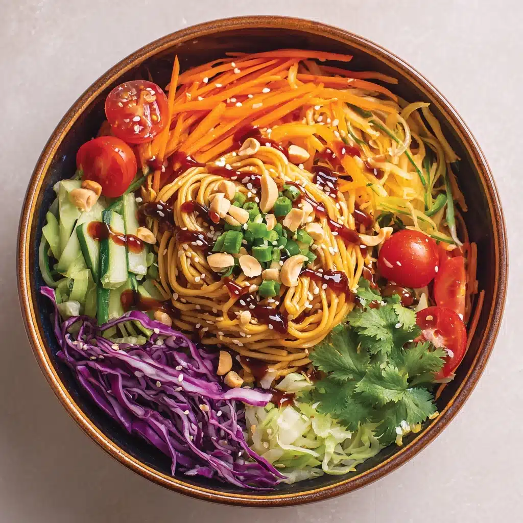Crunchy Asian Ramen Noodle Salad Recipe - Recipe Image