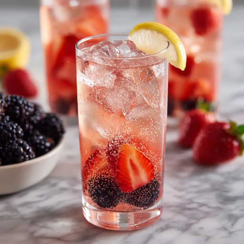 Strawberry Sparkler Mocktail Recipe - Recipe Image