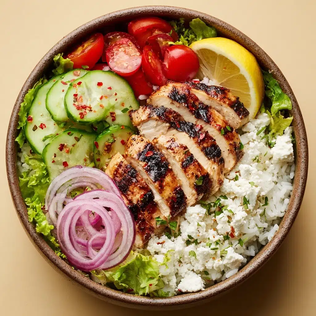 Greek Chicken Bowls Recipe - Recipe Image