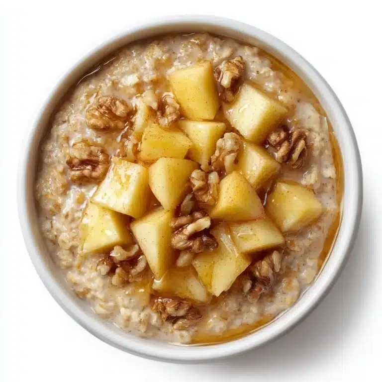 One Pot Apple Cinnamon Oatmeal Recipe