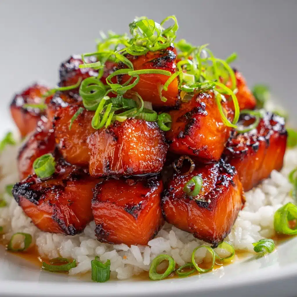 Air Fryer Bang Bang Salmon Bites Recipe - Recipe Image