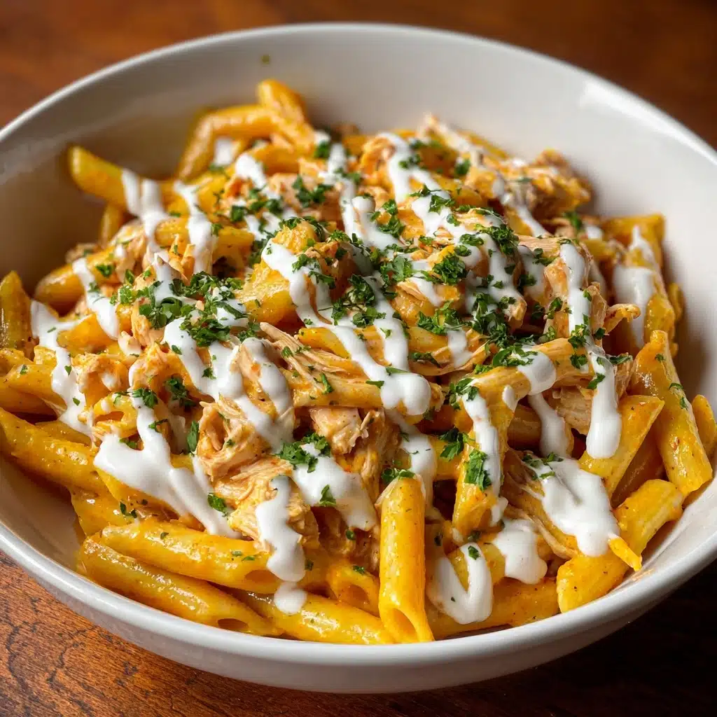 Buffalo Chicken Pasta Recipe - Recipe Image
