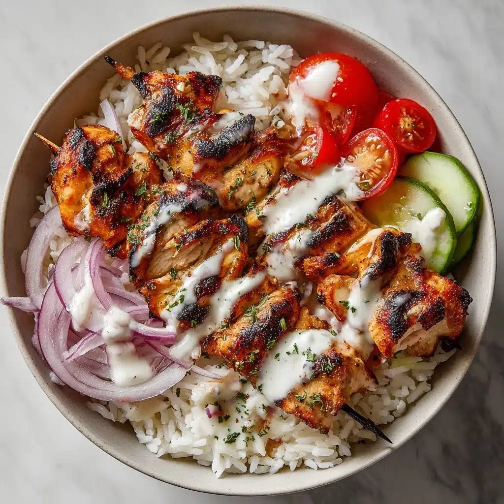 Grilled Chicken with Yogurt Sauce Recipe