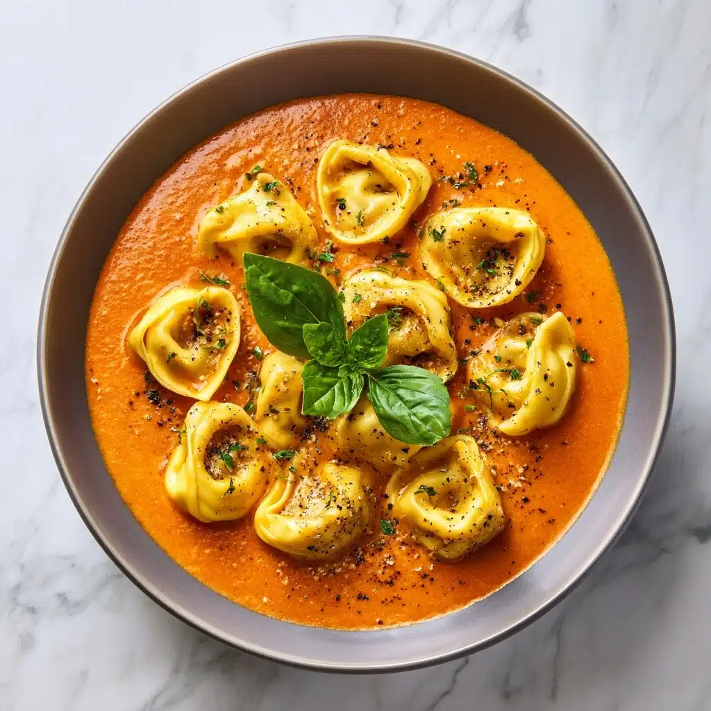 Creamy Tomato Tortellini Recipe - Recipe Image