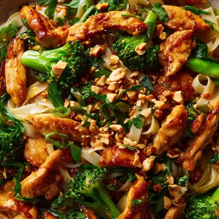 Thai Rice Noodle Stir Fry Recipe