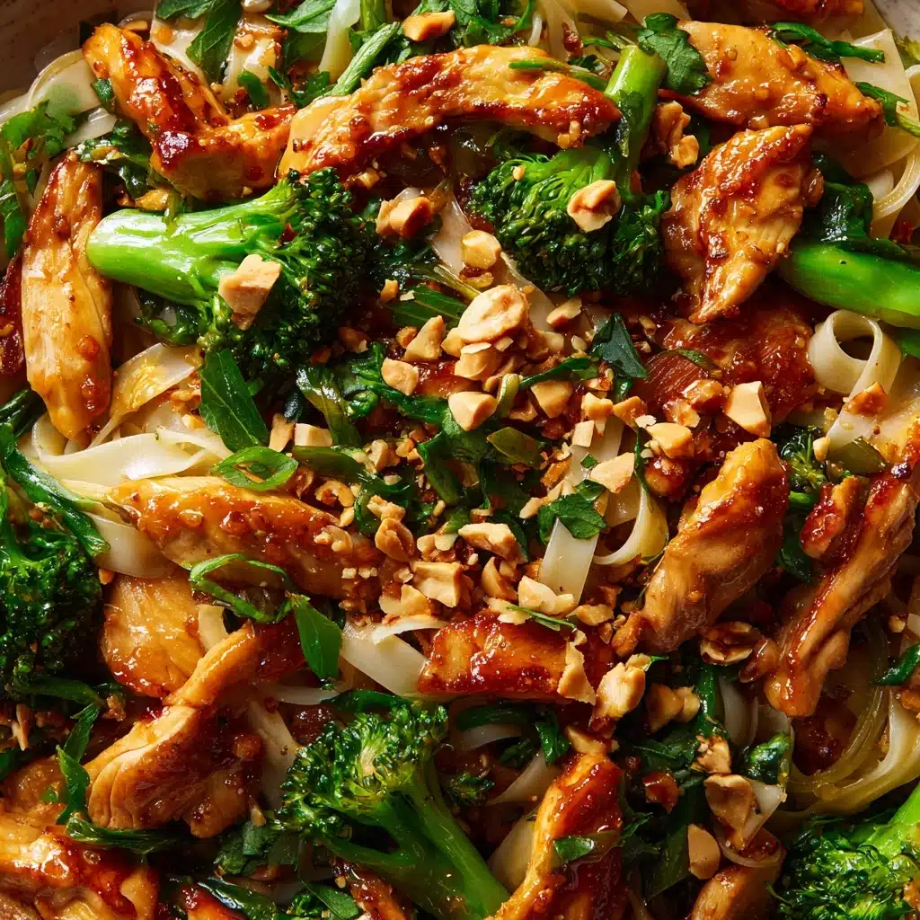 Thai Rice Noodle Stir Fry Recipe
