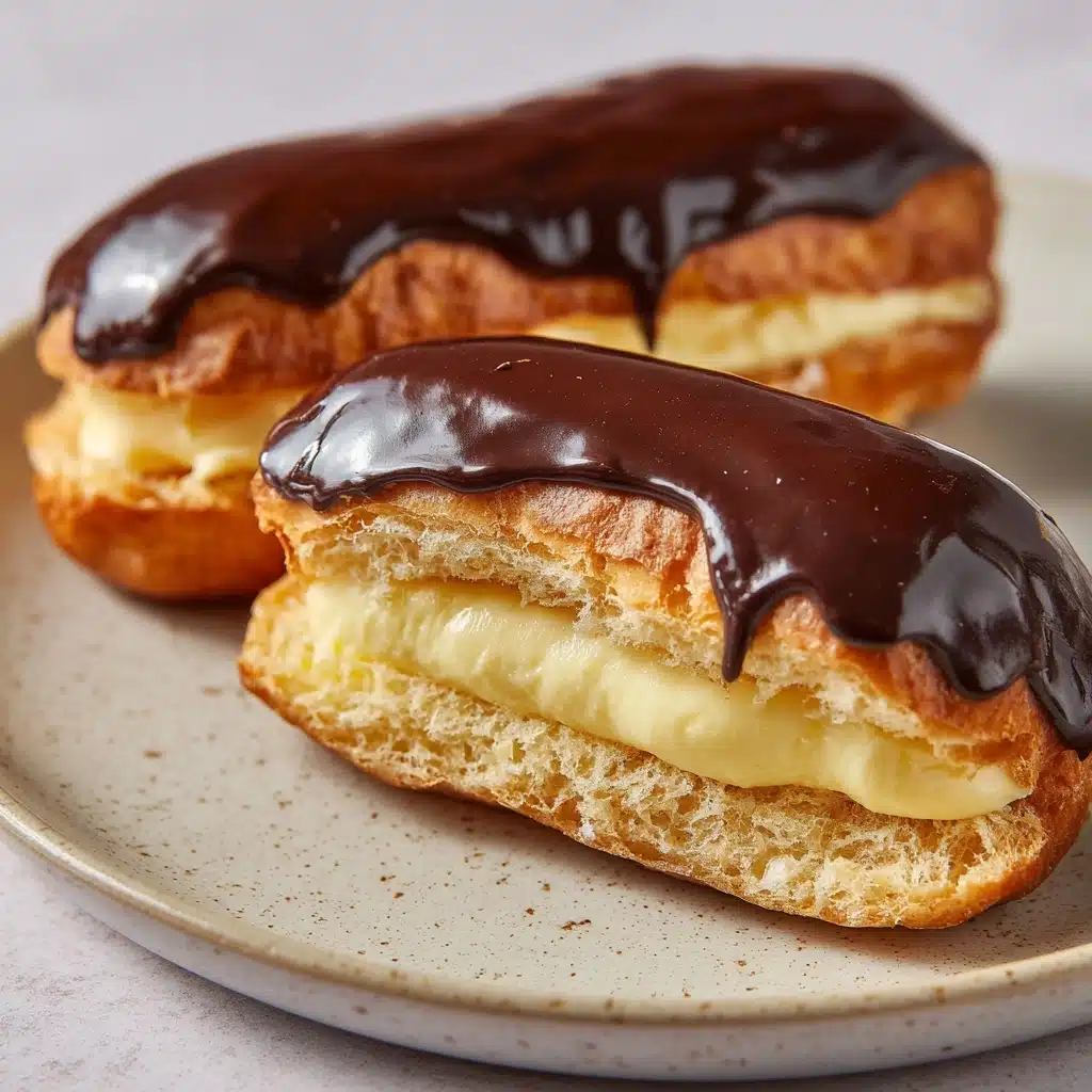 Homemade Eclairs Recipe
