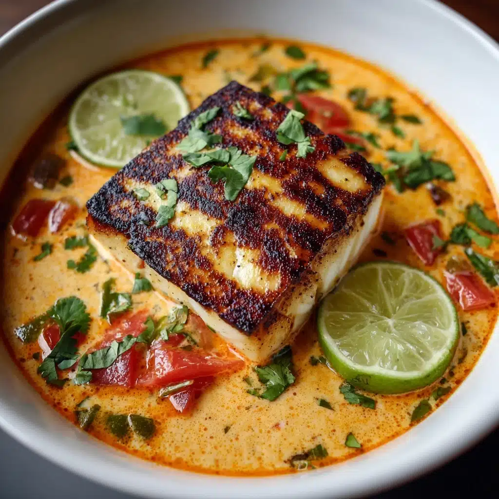 Thai-Style Coconut Lime Fish Soup Recipe