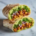 Crunchy Chickpea Caesar Wraps Recipe