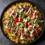 Lemon Herb Chicken Shawarma Casserole Recipe
