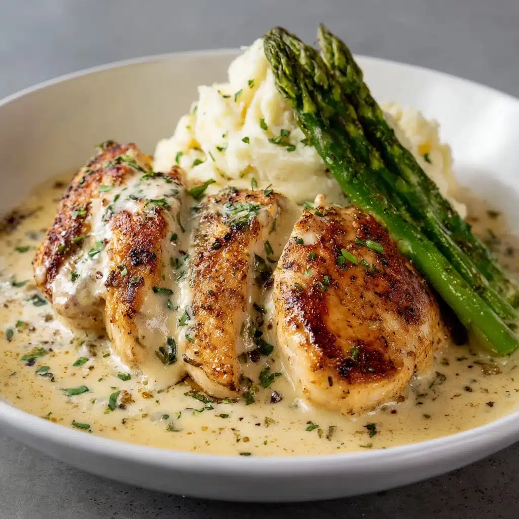 Creamy Garlic Chicken Recipe - Recipe Image