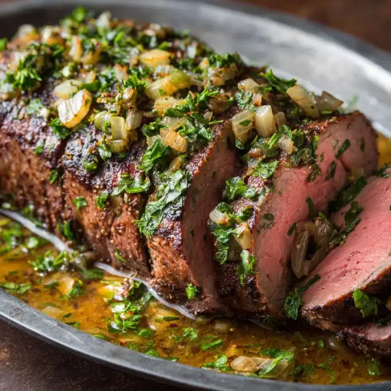Herb Butter Beef Tenderloin Recipe