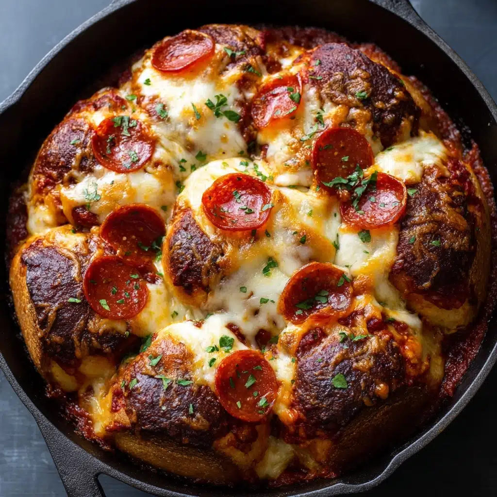Pepperoni Pizza Monkey Bread Recipe - Recipe Image