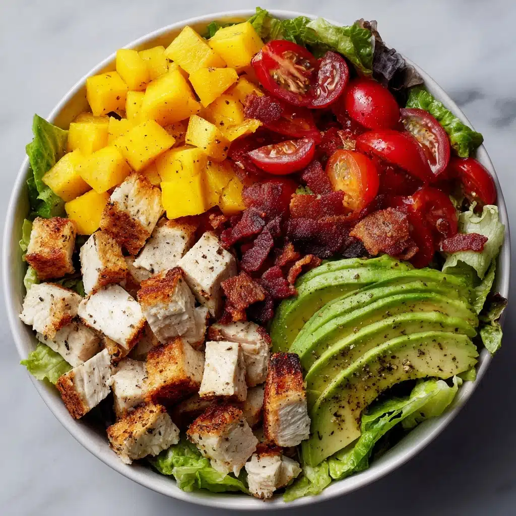 Easy Chicken Cobb Salad Recipe - Recipe Image
