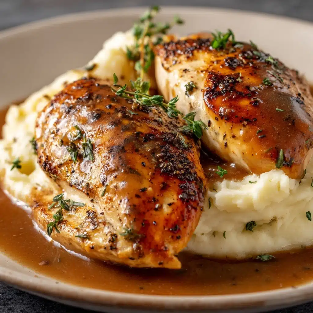Easy Crock Pot Chicken and Gravy Recipe