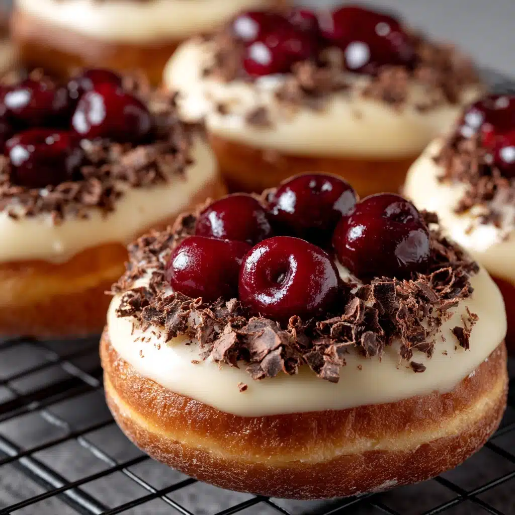 Black Forest Doughnuts Recipe - Recipe Image