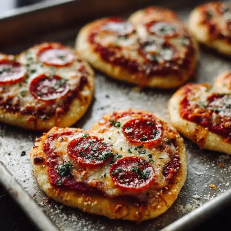 Heart-Shaped Pizzas: A Delicious and Fun Way to Celebrate Recipe