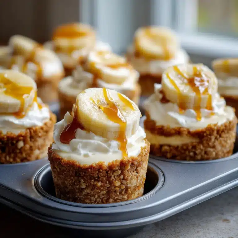 No-Bake Mini Banana Cream Pies Recipe