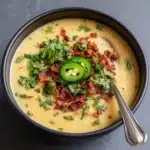 Smoky Jalapeño Cheddar Potato Soup Recipe