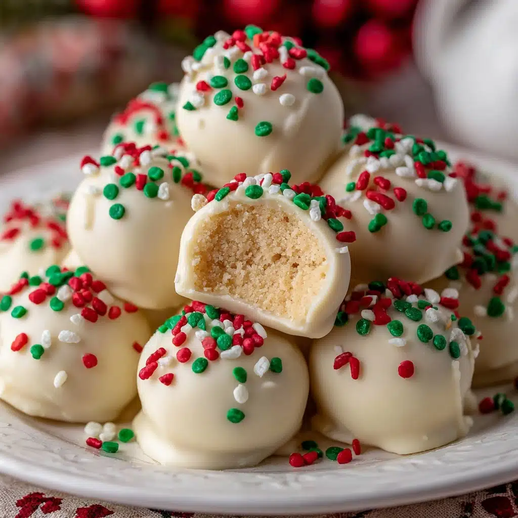 Sugar Cookie Truffles Recipe